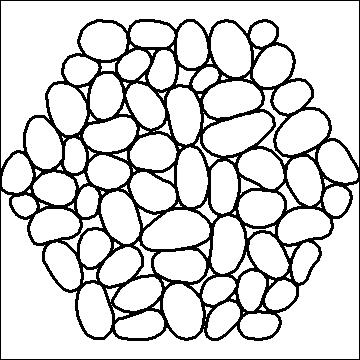 (image for) Pebble Hexagon-L02094*
